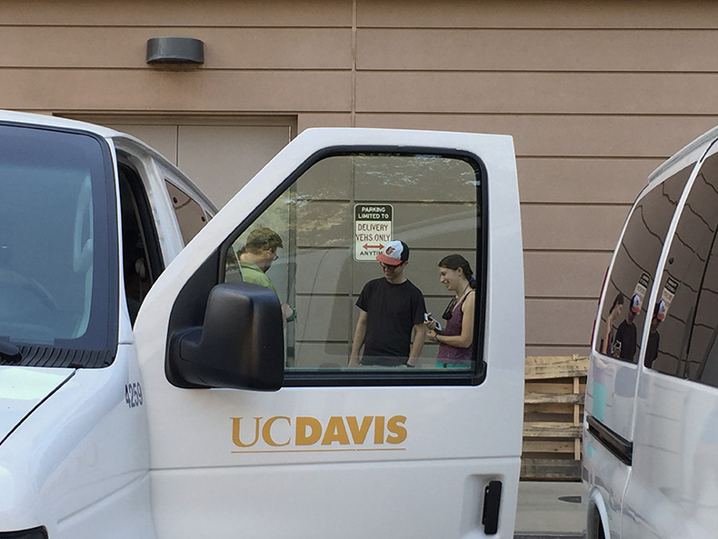 UC Davis van