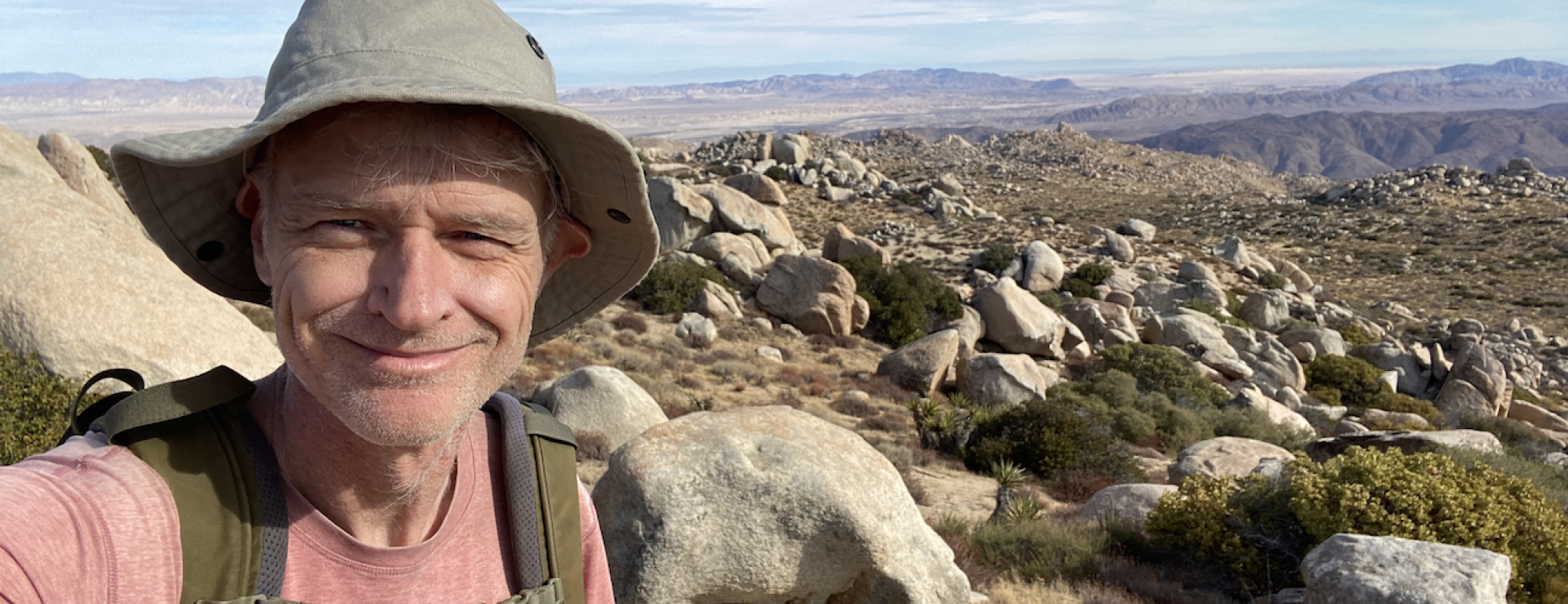 Dr. Mike Oskin outdoors